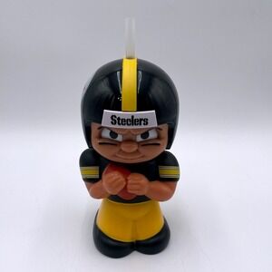 Pittsburgh Steelers NFL TeenyMates Big Sip 16 oz Character Cup Water Bottle TSST